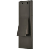 Fold Extra Small Wall Mount Lantern Black Oxide By Hinkley - Side View5