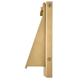 Fold Extra Small Wall Mount Lantern Heritage Brass By Hinkley - Side View3
