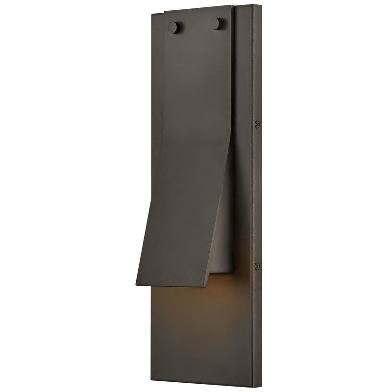 Fold Medium Wall Mount Lantern Black Oxide By Hinkley