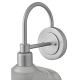 Forge Wall Mount Barn Light - Medium Narrow, Antique Brushed Aluminum
