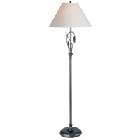 Forged Leaves and Vase Floor Lamp