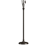 Forged Leaves and Vase Floor Lamp in Oil Rubbed Bronze by Hubbardton Forge