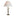 Forged Leaves and Vase Table Lamp, shown in Dark Smoke, by Hubbardton Forge