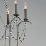 Formosa Chandelier Golden Noir by Maxim Lighting