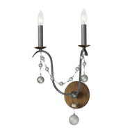 Formosa Wall Sconce Golden Noir by Maxim Lighting