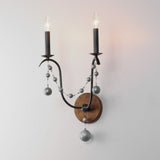 Formosa Wall Sconce Golden Noir by Maxim Lighting
