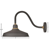 Foundry Classic Wall Mount Barn Light (Wide)