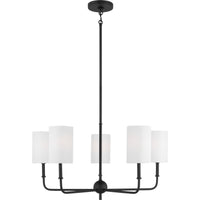 Foxdale Chandelier — 26", Midnight Black