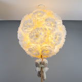 Foz Chandelier - White