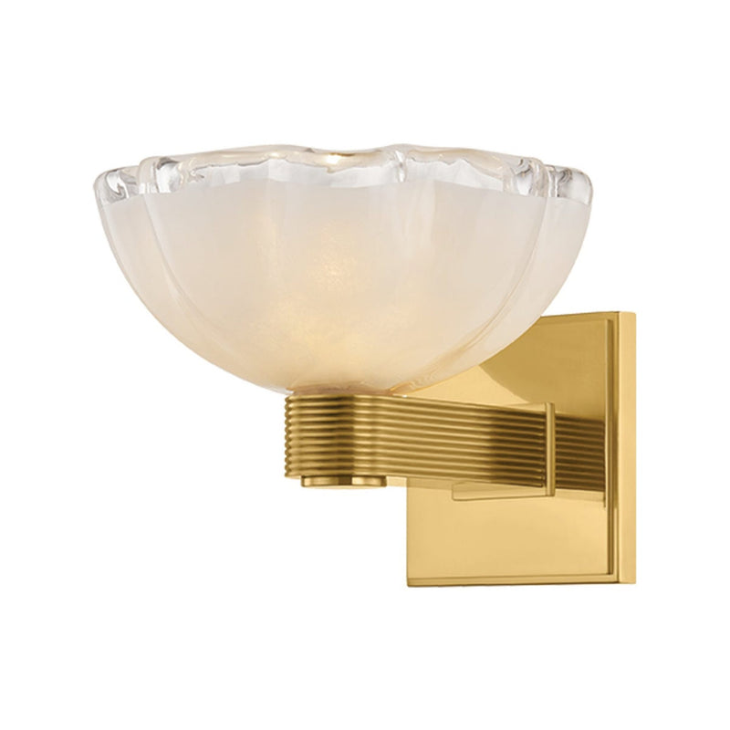 Fraleigh Bath and Vanity Light - 1 Light - Aged Brass by Hudson Valley