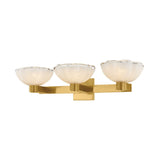 Fraleigh Bath and Vanity Light - 3 Light - Aged Brass by Hudson Valley