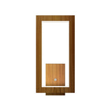 Frame 4118 Wall Sconce Teak by Accord
