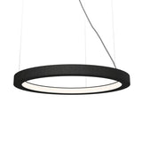 FRAME RING PENDANT LIGHT BY ACCORD, COLOR: CHARCOAL, , | CASA DI LUCE LIGHTING