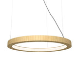 FRAME RING PENDANT LIGHT BY ACCORD, COLOR: SAND, , | CASA DI LUCE LIGHTING