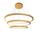 Frame Trio Cylindrical 1414 Pendant Organic Gold by Accord