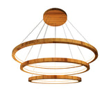 Frame Trio Cylindrical 1414 Pendant Teak by Accord