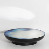 Francis Extra Large Coffee Table, Color: Blue And Violet Watercolour