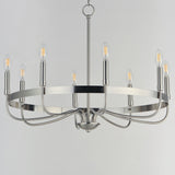 Frankie Chandelier Satin Nickel by Maxim Lighting