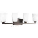 Franport Vanity Light — 29.38 Inch, Bronze