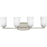 Franport Vanity Light — 29.38 Inch, Brushed Nickel