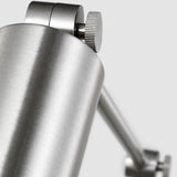 Frasar Arm Wall Sconce Large Brushed Nickel By Visual Comfort Studio  - Detailed View1