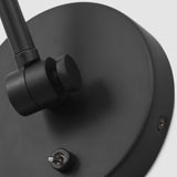 Frasar Arm Wall Sconce Large Midnight Black By Visual Comfort Studio  - Detailed View2