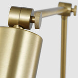 Frasar Arm Wall Sconce Large Satin Brass By Visual Comfort Studio - Detailed View1