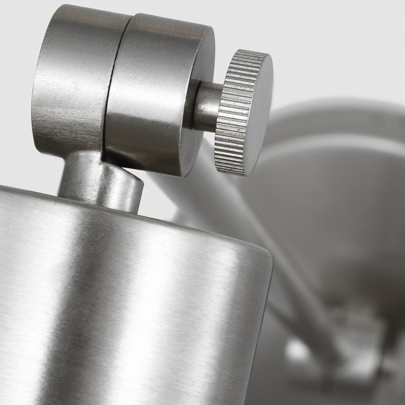 Frasar Arm Wall Sconce Medium Brushed Nickel By Visual Comfort Studio - Detailed View2