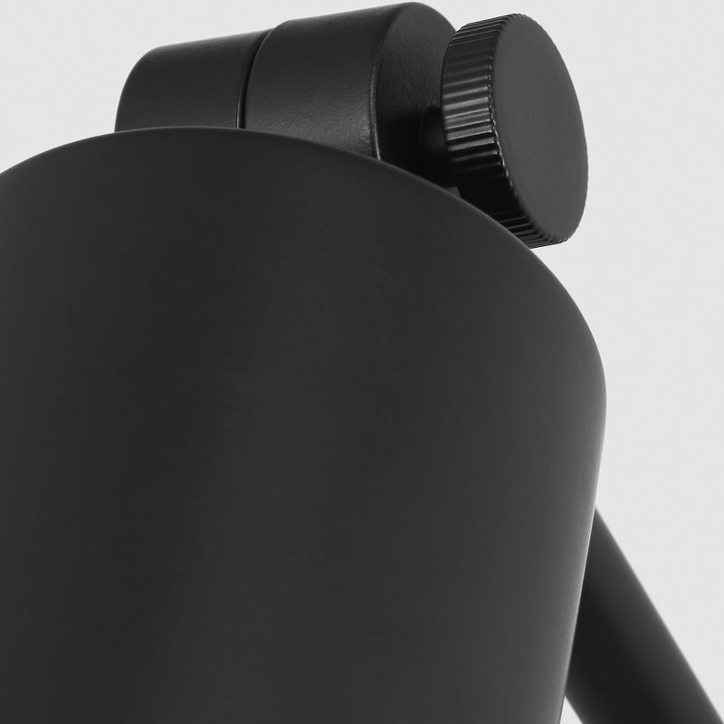 Frasar Arm Wall Sconce Medium Midnight Black By Visual Comfort Studio - Detailed View1