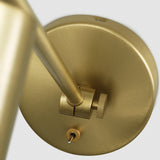 Frasar Arm Wall Sconce Medium Satin Brass By Visual Comfort Studio  - Detaile View1