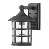 Freeport Coastal Elements Wall Mount Lantern - Textured Black - by Hinkley
