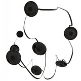 Fremont Disc Suspension 7 Lights Black Smoked Black By Avenue Lighting Detailed View 2