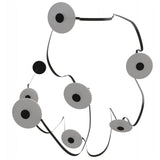 Fremont Disc Suspension 7 Lights Black White Black By Avenue Lighting Detailed View 2