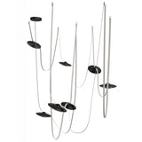 Fremont Disc Suspension 7 Lights Ivory Smoked Ivory By Avenue Lighting Main View