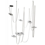 Fremont Disc Suspension 7 Lights Ivory White Ivory By Avenue Lighting Main View