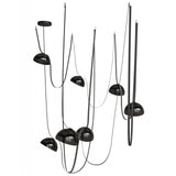 Fremont Dome Multi-Light Suspension 7 Lights Black By Avenue Lighting Main View