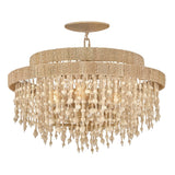 Freya Medium Semi Flush Mount