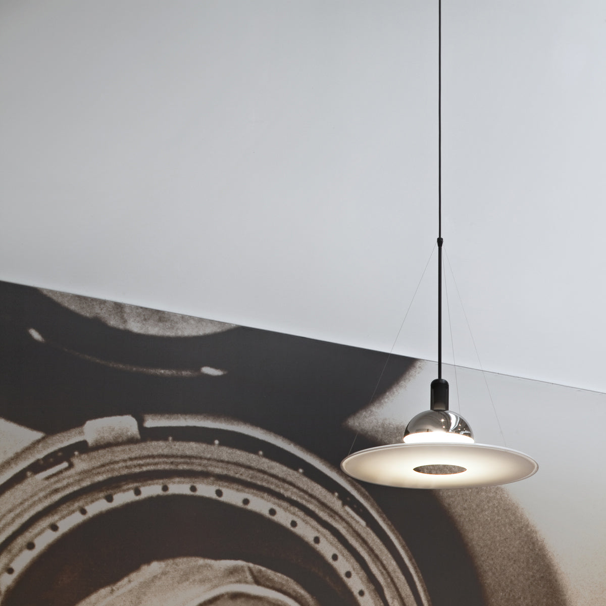 【美品】FLOS FRISBI  Frisbi Pendant Light By Flos