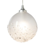Fritz Globe Pendant Light - Sterling
