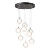 Fritz Globe Round Multilight Pendant 9 Lights Oil Rubbed Bronze Long By Hubbardton Forge
