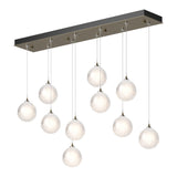 Fritz Globe Round Multilight Pendant - Soft Gold
