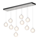 Fritz Globe Round Multilight Pendant - White
