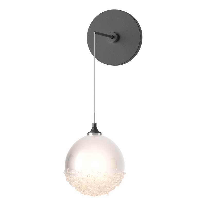 Fritz Globe Wall Sconce Black By Hubbardton Forge
