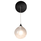 Fritz Globe Wall Sconce Ink By Hubbardton Forge