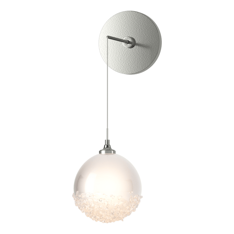 Fritz Globe Wall Sconce Sterling By Hubbardton Forge