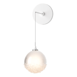 Fritz Globe Wall Sconce White By Hubbardton Forge