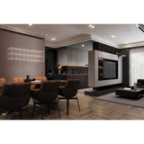 Frontera Linear Suspension by Eglo - lifestyle room setting