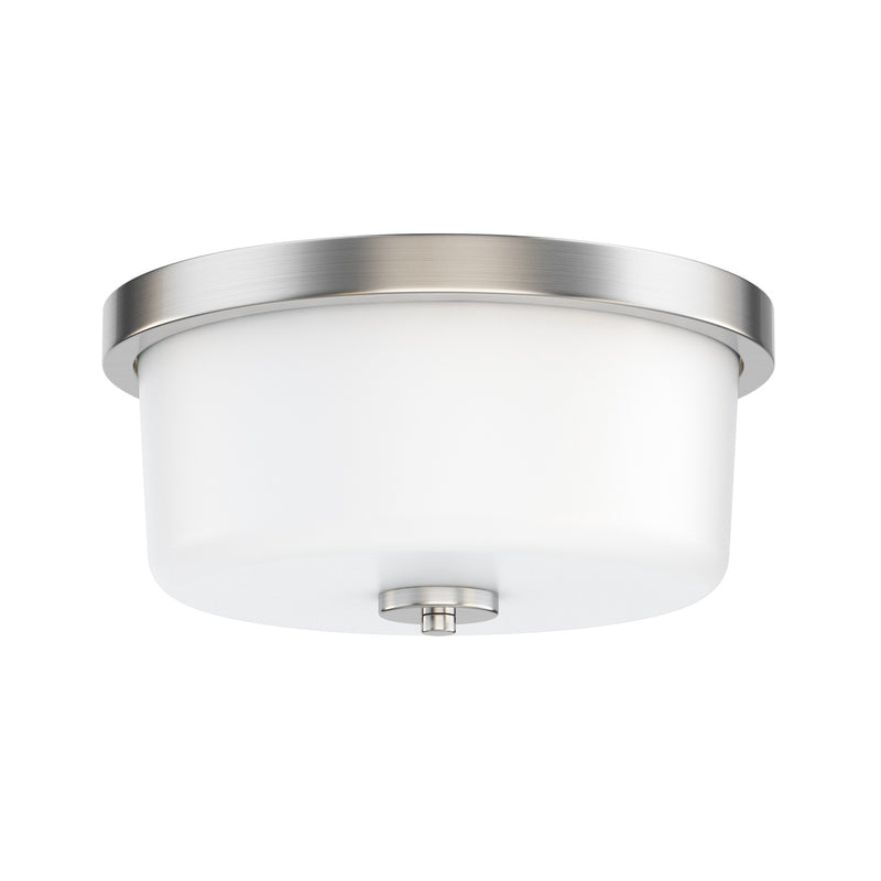 Fuller Flush Mount Satin Nickel by Maxim Lighting