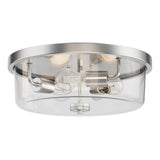 Fuller Flush Mount Satin Nickel by Maxim Lighting