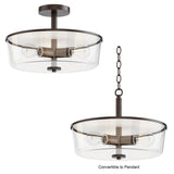 Fuller Semi Flush Pendant Oil Rubbed Bronze by Maxim Lighting